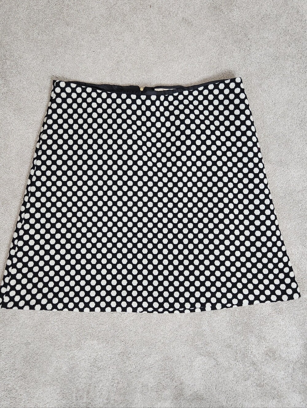 Boden Polka Dot Wool Blend Skirt Sz 18 Professional Workwear Academia Preppy - Picture 2 of 14
